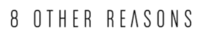 8 Other Reasons Coupon Codes